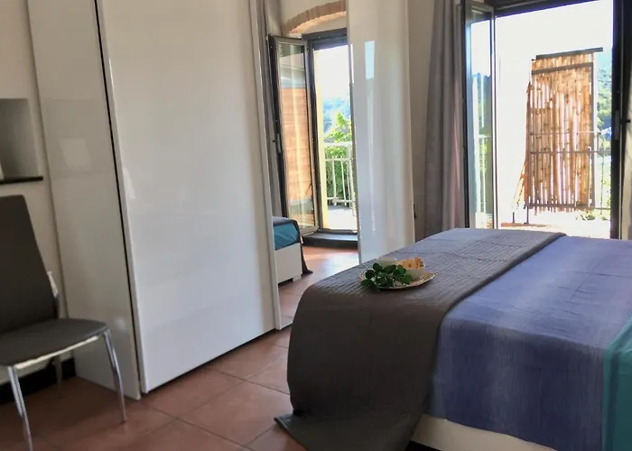 Apartmán La Casa Di Giulia With Air Conditioning, Wifi And Private Parking